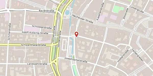 Karte der Umgebung von Herzogspitalstr. 13, 80331 München