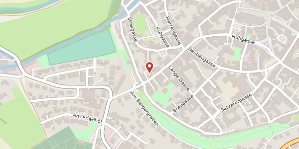 Karte der Umgebung von Bergerstr. 18, 86720 Nördlingen