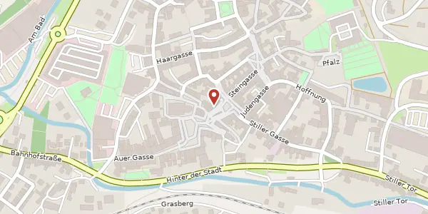 Karte der Umgebung von Mohrengasse 1, 98574 Schmalkalden