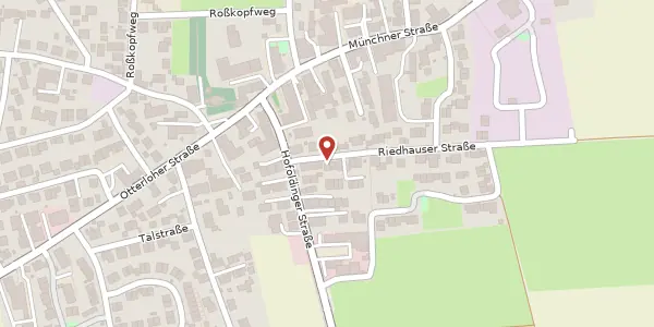 Karte der Umgebung von Riedhauser Str. 2 c, 85649 Brunnthal