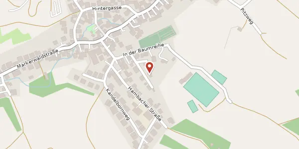 Karte der Umgebung von In der Baumreihe 15, 64625 Bensheim