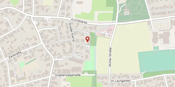Karte der Umgebung von Großer Kamp 29, 32549 Bad Oeynhausen