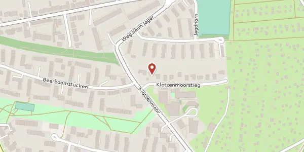 Karte der Umgebung von Klotzenmoorstieg 3, 22453 Hamburg