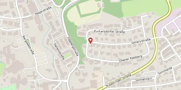 Karte der Umgebung von Sanarystraße 2, 79713 Bad Säckingen