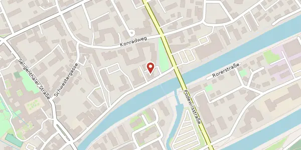 Karte der Umgebung von Innere Regensburger Str. 11, 84034 Landshut