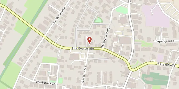 Karte der Umgebung von Alte Poststraße 12, 28844 Weyhe