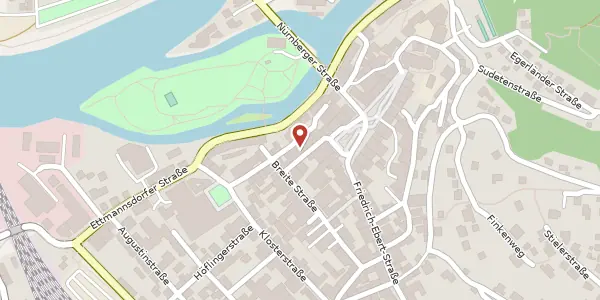 Karte der Umgebung von Rathausstr. 3, 92421 Schwandorf