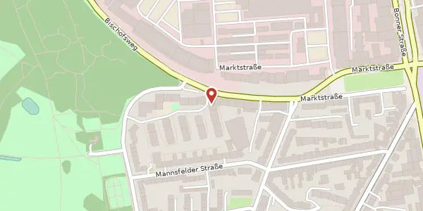 Karte der Umgebung von Marktstraße 31A, 50968 Köln