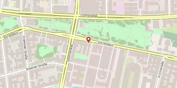 Karte der Umgebung von Alt-Moabit 90, 10559 Berlin