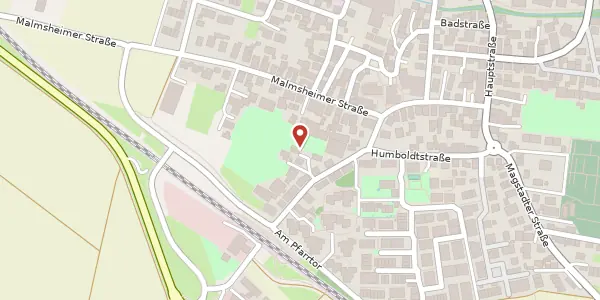 Karte der Umgebung von Weil der Städter Straße 14/2, 71272 Renningen
