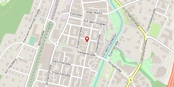 Karte der Umgebung von Neue Straße 20, 72336 Balingen