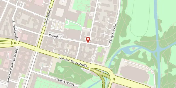 Karte der Umgebung von Schönfeldstraße 28, 80539 München