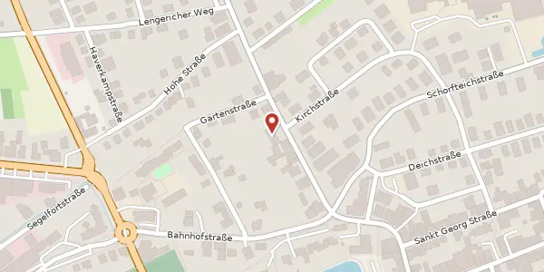 Karte der Umgebung von Konrad-Adenauer-Str. 15, 49584 Fürstenau