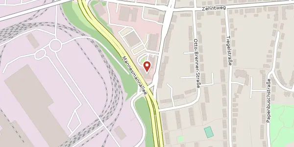 Karte der Umgebung von Mellinghofer Str. 165, 45473 Mülheim an der Ruhr