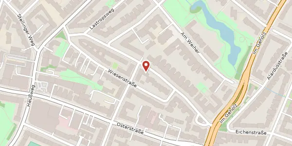 Karte der Umgebung von Eichenstraße 63, 20255 Hamburg