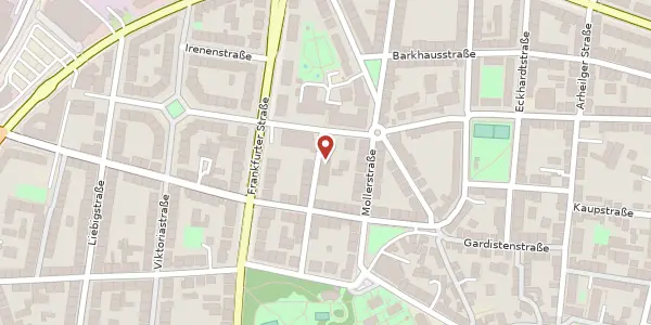 Karte der Umgebung von Ploenniesstraße 17, 64289 Darmstadt
