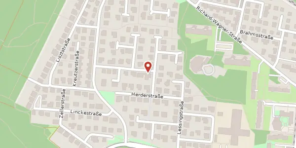 Karte der Umgebung von Hebelstraße 1, 76744 Wörth am Rhein