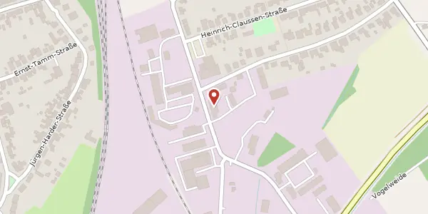 Karte der Umgebung von Hinrich-Schmidt-Straße 23a, 25746 Heide