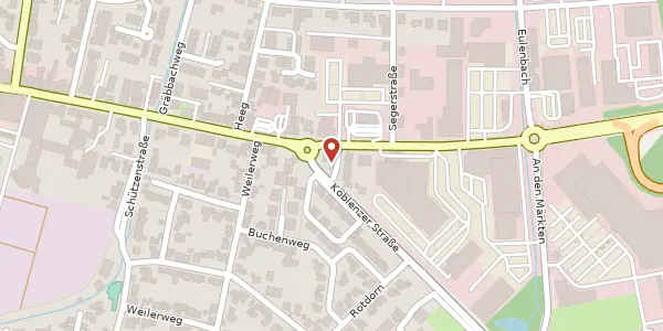 Karte der Umgebung von Koblenzer Str. 35, 53359 Rheinbach