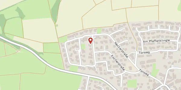 Karte der Umgebung von Sulmstraße 15, 74626 Bretzfeld