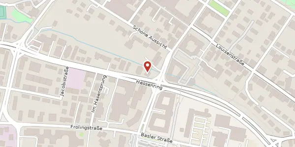 Karte der Umgebung von Marienbader Platz 18, 61348 Bad Homburg