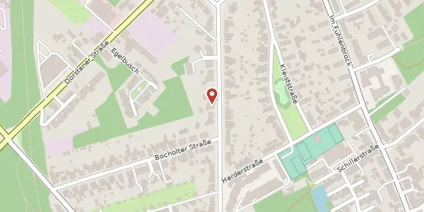 Karte der Umgebung von Spechtstr. 101, 46119 Oberhausen
