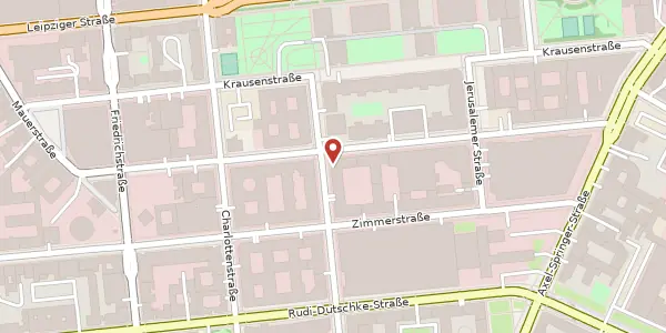 Karte der Umgebung von Markgrafenstraße 25, 10117 Berlin
