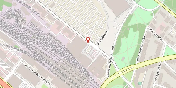 Karte der Umgebung von Theodor-Heuss-Allee 6, 28215 Bremen