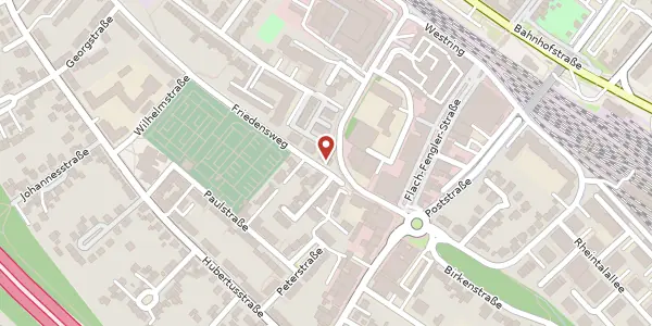 Karte der Umgebung von Friedensweg 2, 50389 Wesseling