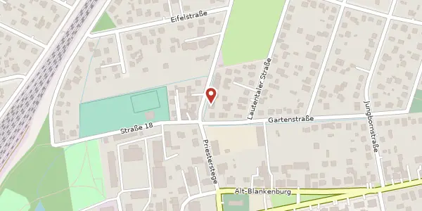 Karte der Umgebung von Triftstraße 2, 13129 Berlin