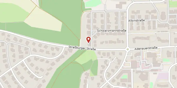 Karte der Umgebung von Schwarzmannstraße 1a, 36039 Fulda