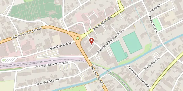 Karte der Umgebung von An der Fahrbach 1, 63654 Büdingen