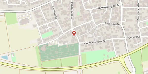 Karte der Umgebung von Wagnerstraße 34, 71696 Möglingen