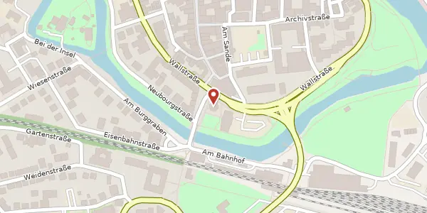 Karte der Umgebung von Bahnhofstraße 3, 21682 Stade