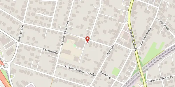 Karte der Umgebung von Jahnstraße 9, 34246 Vellmar