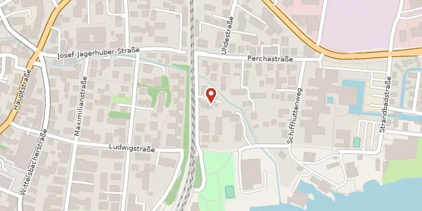 Karte der Umgebung von Dampfschiffstr. 1 d, 82319 Starnberg