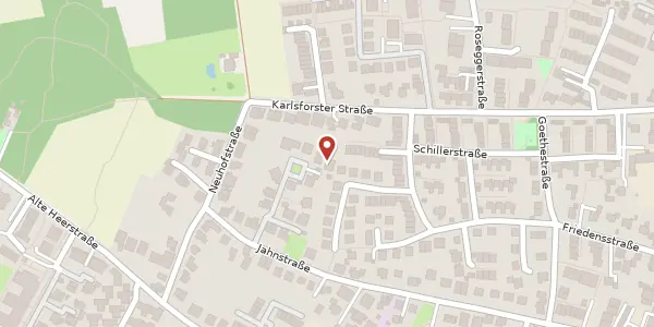 Karte der Umgebung von Am Hasenkamp 25, 41564 Kaarst