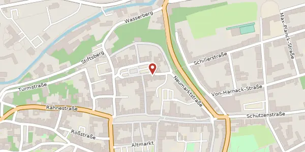 Karte der Umgebung von Neumarkt 10, 06712 Zeitz