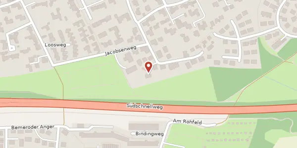 Karte der Umgebung von Muthesiusweg 28 B, 30559 Hannover