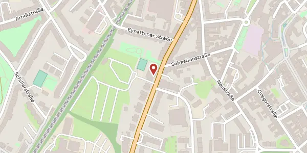 Karte der Umgebung von Eupener Str. 2a, 52066 Aachen