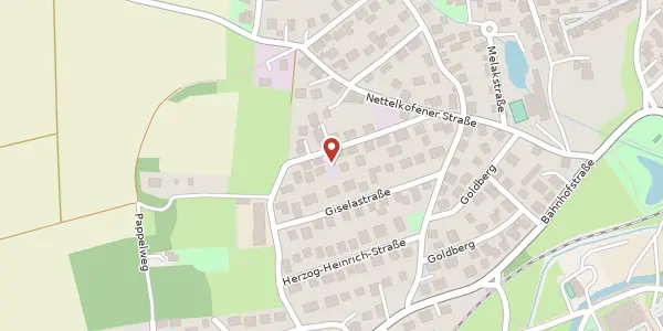 Karte der Umgebung von Marienstr. 11, 85567 Grafing