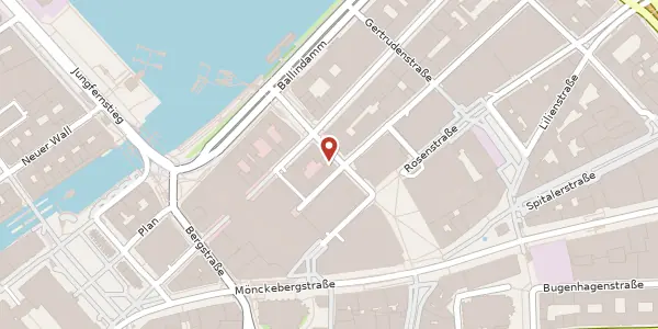 Karte der Umgebung von Alstertor 9, 20095 Hamburg