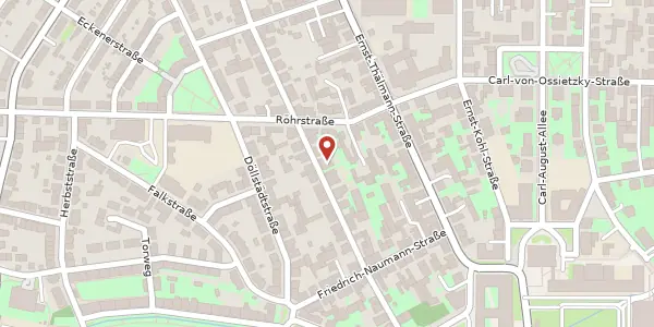 Karte der Umgebung von Bertuchstraße 20, 99423 Weimar