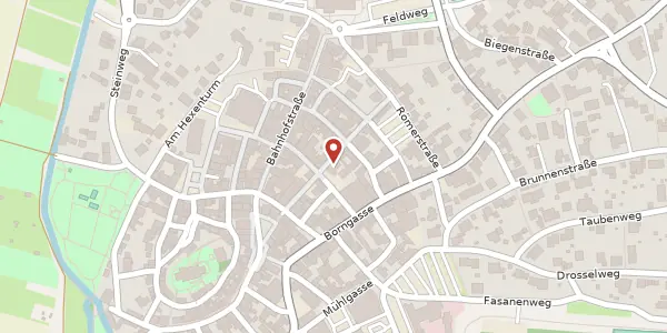 Karte der Umgebung von Mittelstr. 10, 35274 Kirchhain