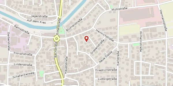 Karte der Umgebung von Rudolfstraße 7, 73650 Winterbach