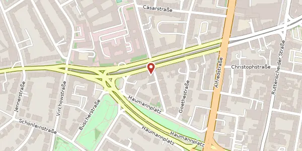 Karte der Umgebung von Kortumstr. 46, 45130 Essen