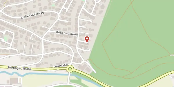 Karte der Umgebung von Am Waldrand 10/1, 71111 Waldenbuch
