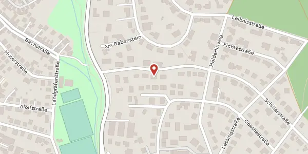 Karte der Umgebung von Schillerstr. 20a, 61350 Bad Homburg