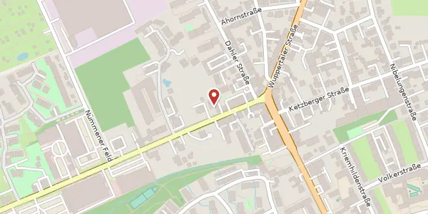 Karte der Umgebung von Focher Str. 16, 42719 Solingen