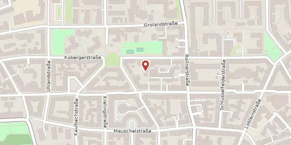 Karte der Umgebung von Innere Koberger Str. 15, 90408 Nürnberg